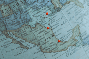 map of Amalga Group service areas in mexico texas